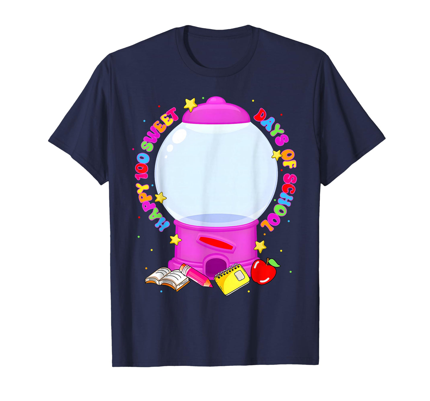 100 Days of School Sweet Candy Machine Girl Women Kid T-Shirt
