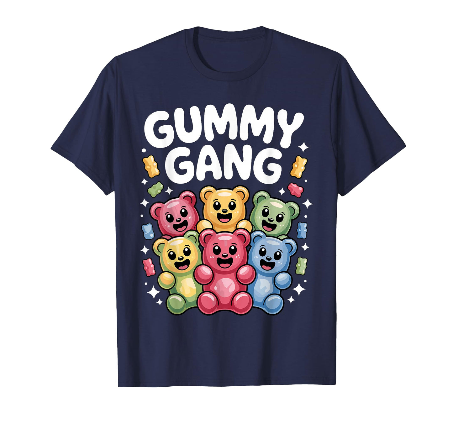 Funny Gummy Bear Design for Men Women Kids Gummy Bear Lovers T-Shirt