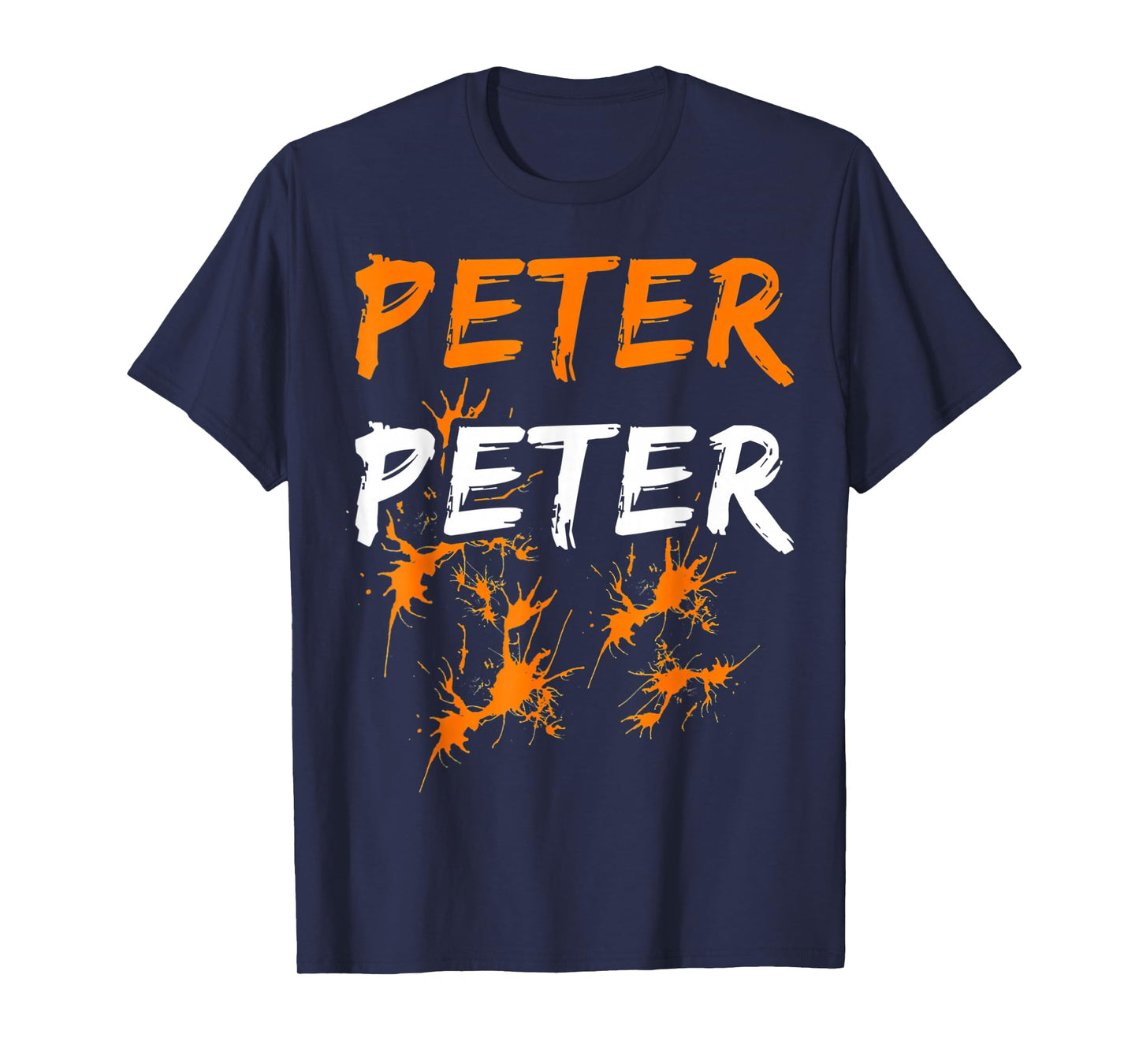 Peter Pumpkin Costume Eater For Couples Matching Halloween T-Shirt