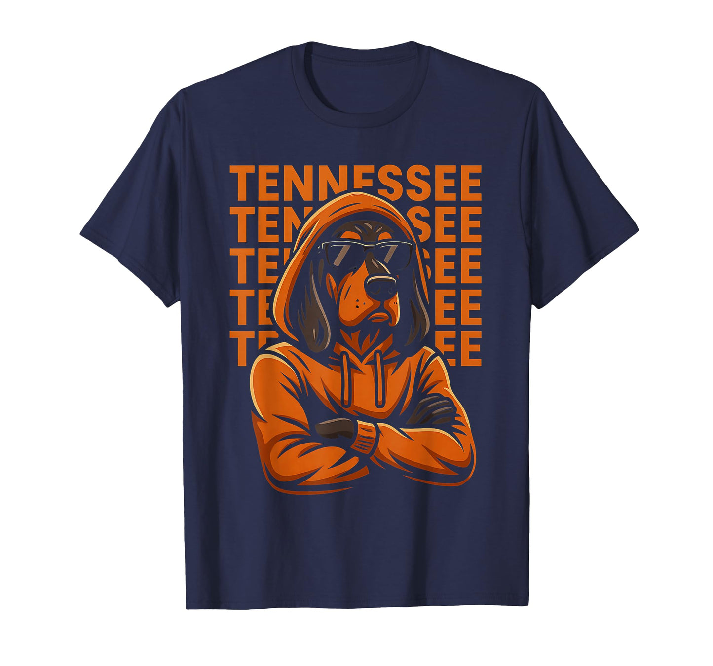 Cool Tennessee Dog Lovers Coonhound Men Women Kids T-Shirt