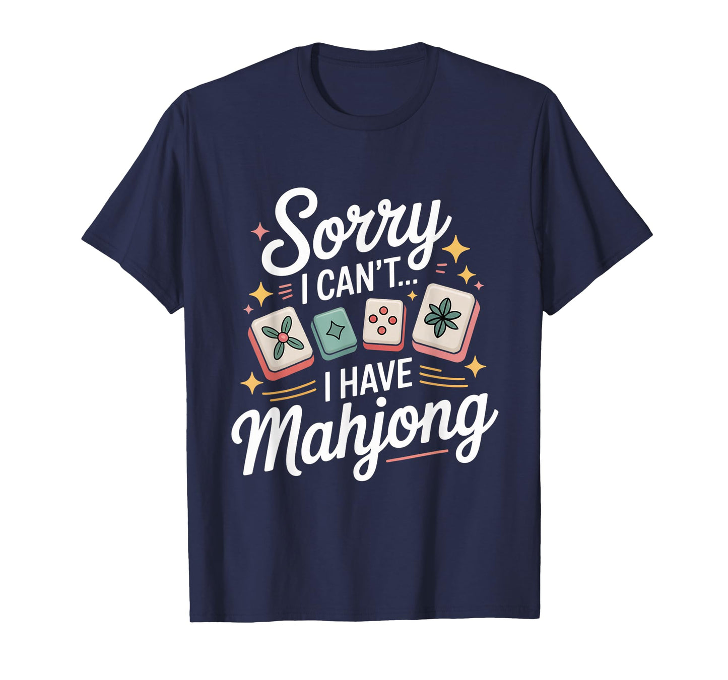 Mah Jongg Tile Set Lover Mahjong Cards Mahjong Player T-Shirt