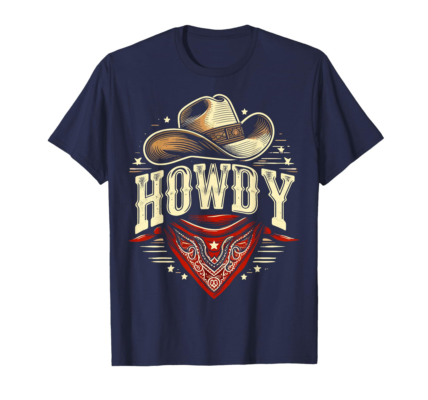 Howdy Cowboy Birthday Party Funny Western Rodeo T-Shirt