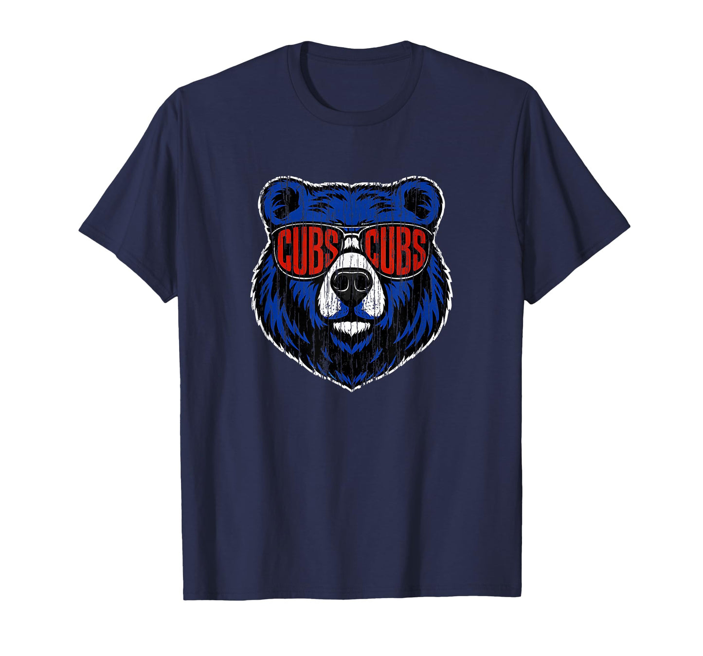 Cubs Wearing Sunglasses Vintage Men Women Boys Girls Kids T-Shirt