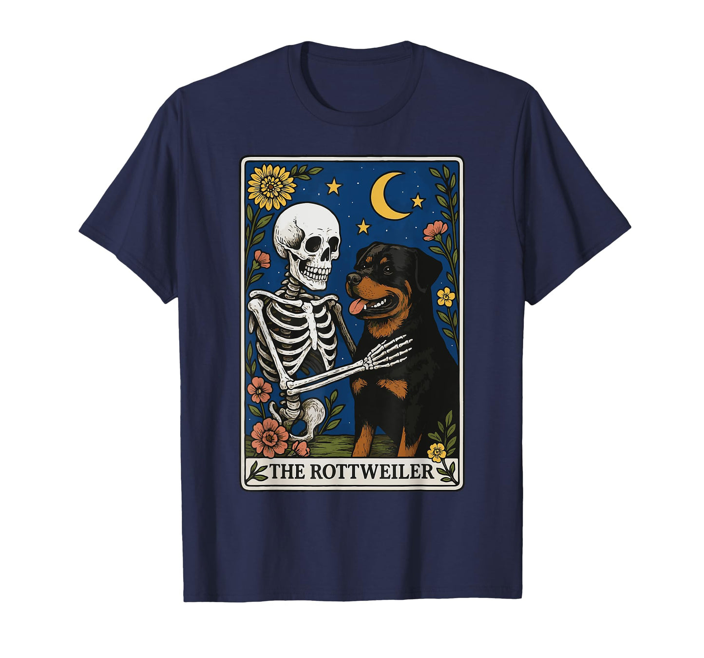 The Rottweiler Tarot Card T-Shirt