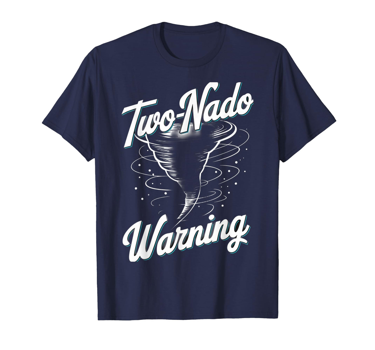 2nd Birthday Two Nado Warning Boy and Girl T-Shirt