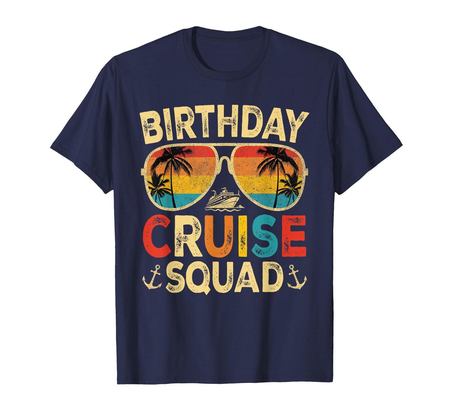 Birthday Cruise Squad Matching Birthday Cruising Vacation T-Shirt