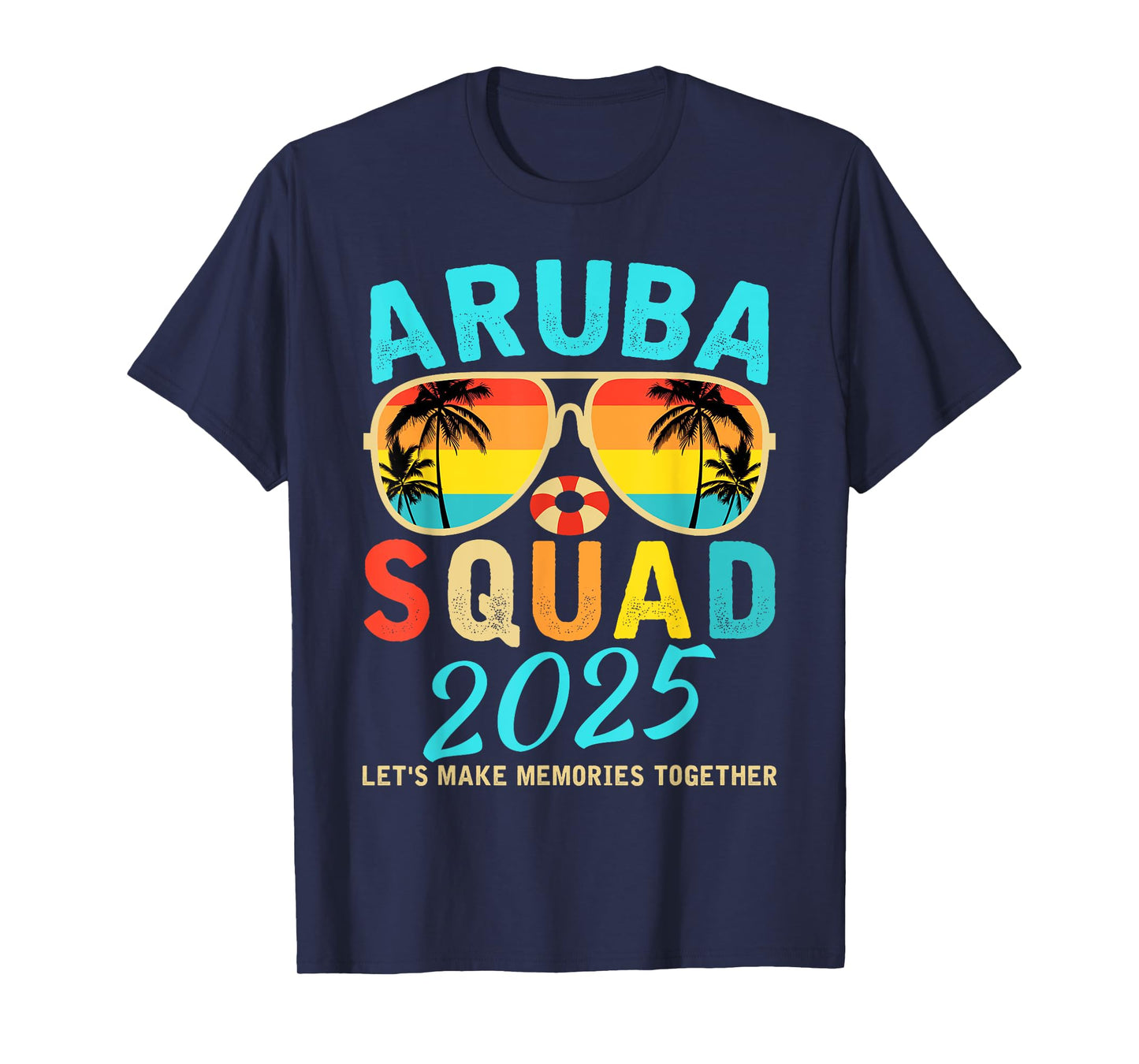 Aruba Squad 2025 Vacation Friends Family Matching Group T-Shirt
