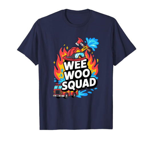 Wee Woo Squad Fire Truck Adventure T-Shirt