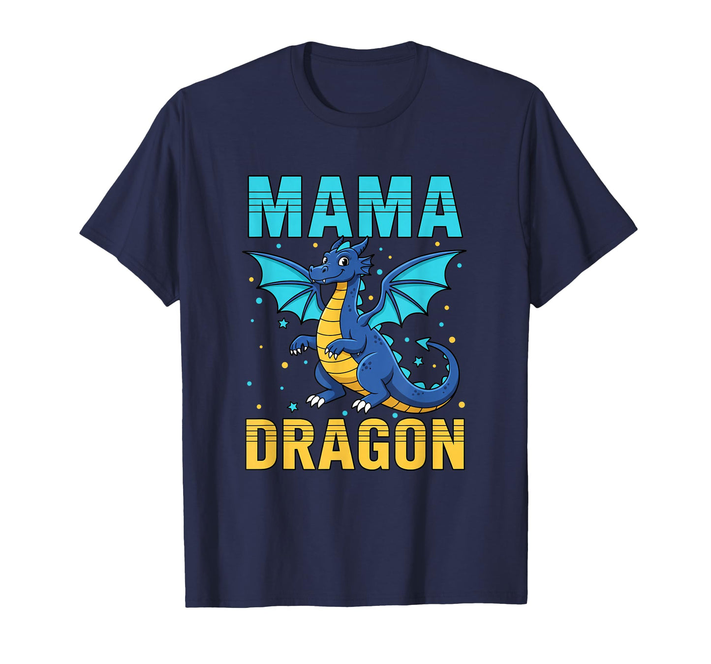 Mom Mama Dragon Matching Family Mom Design T-Shirt