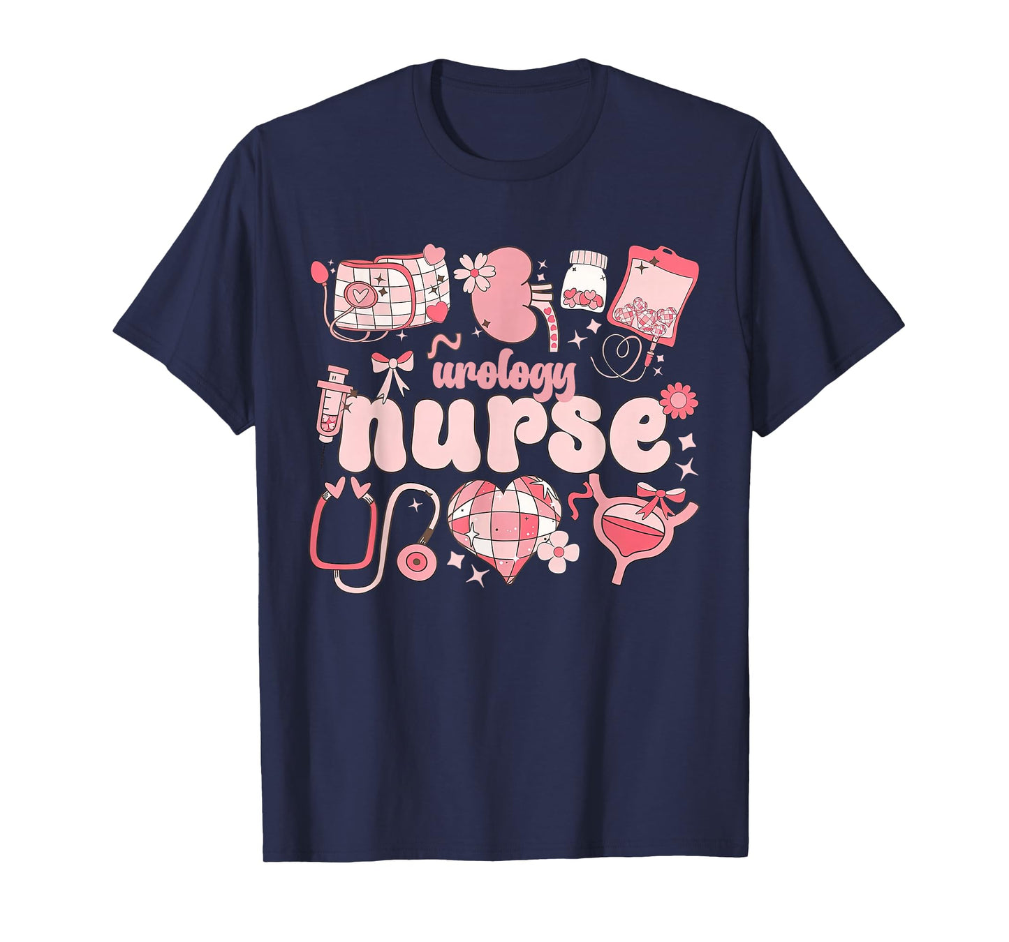 Urology Nurse Valentines Urologist Nephrologist Kidney Squad T-Shirt