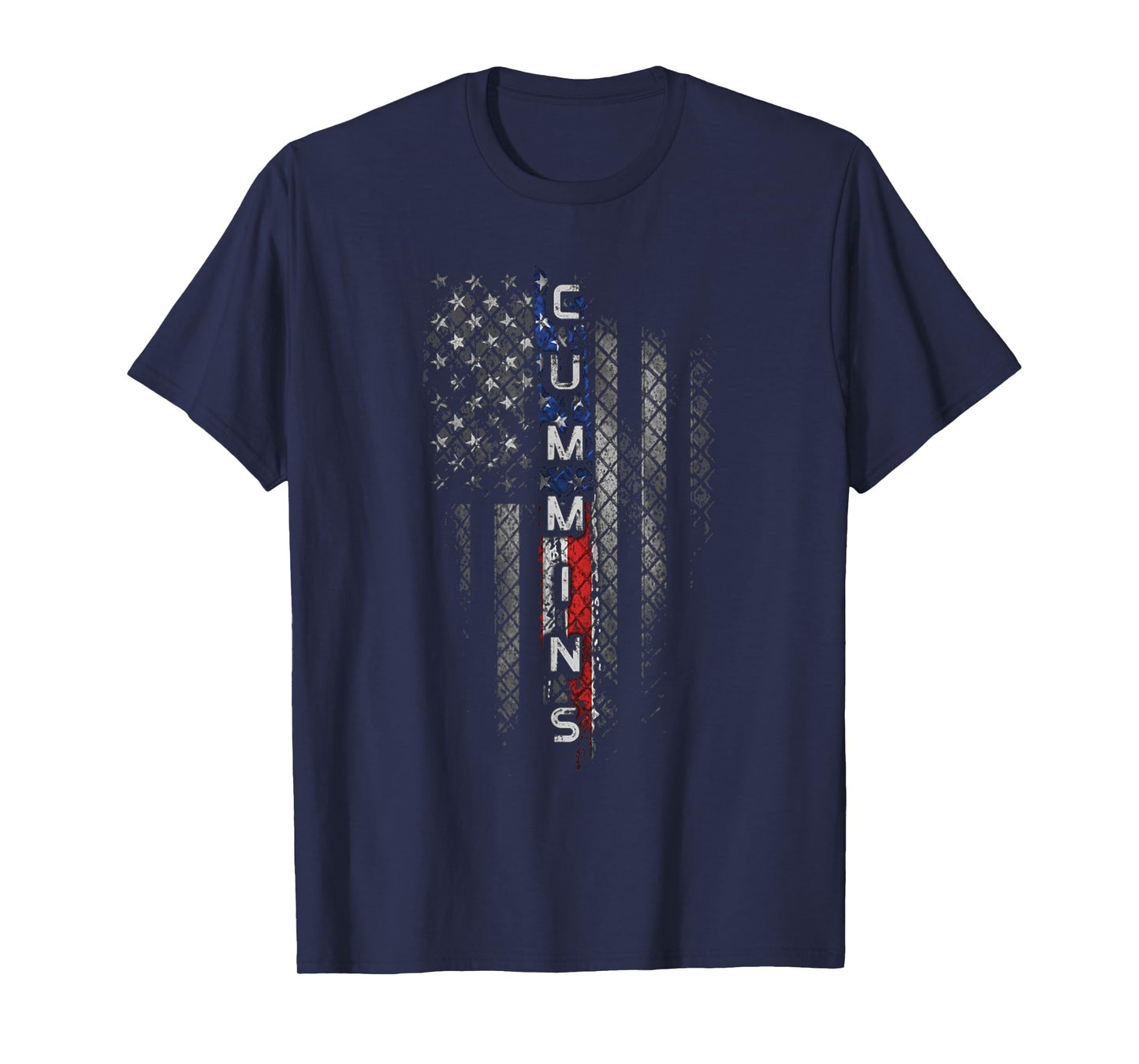Cummins Family American Flag T-Shirt