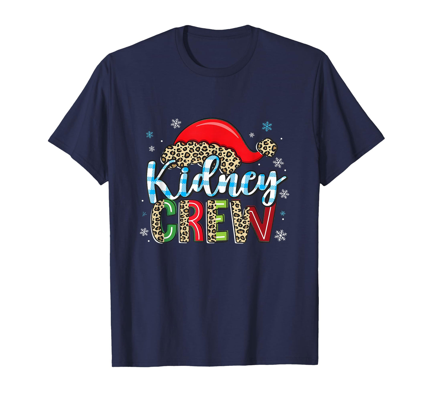 Kidney Crew Christmas Shirt Nephrology & Dialysis Nurse Crew T-Shirt