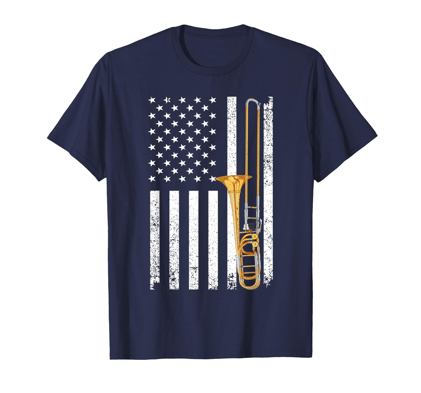 Funny Trombone Design for Men Women Musician Trombone Player T-Shirt
