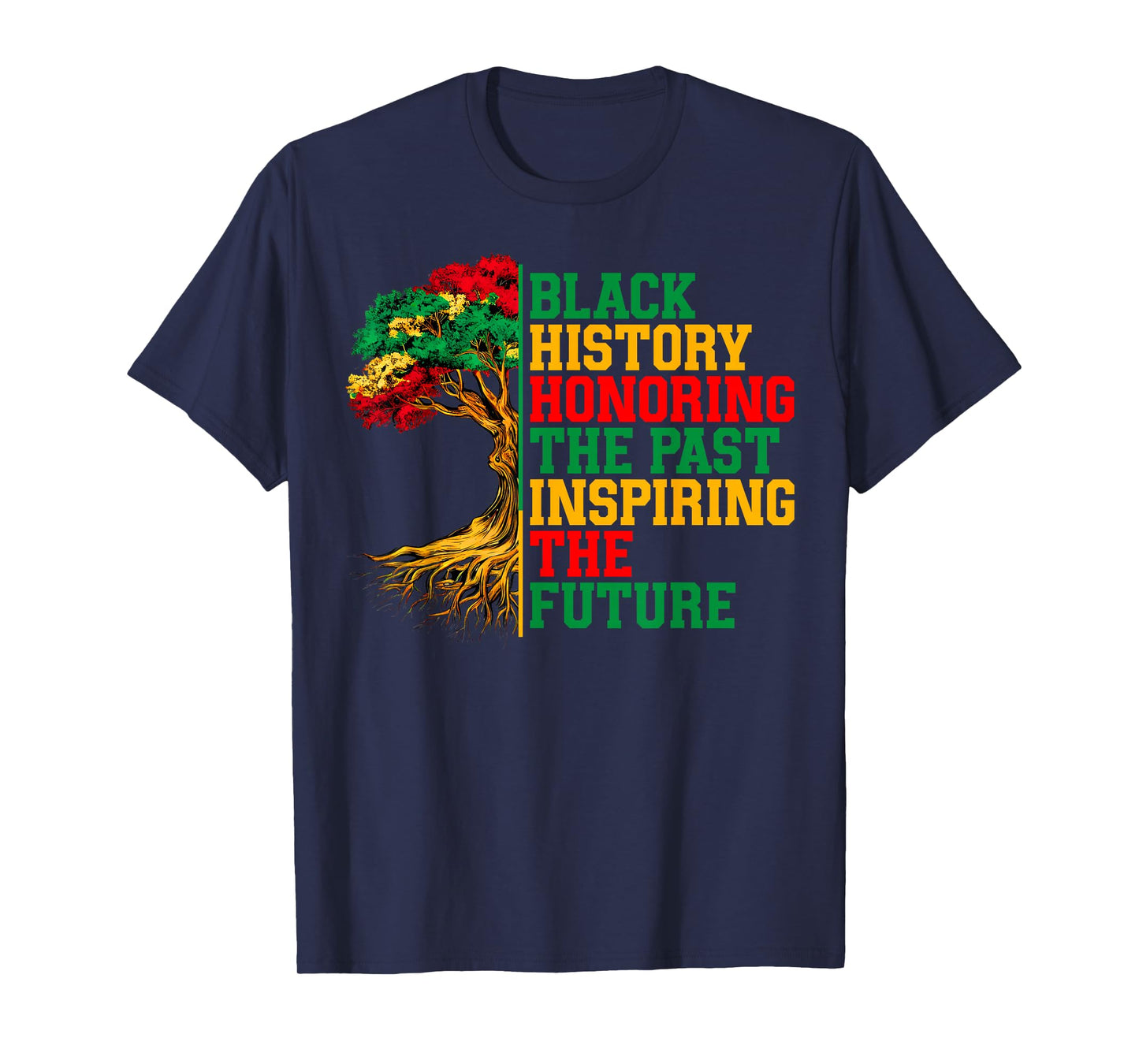Black History Inspiring The Future African Men Women T-Shirt