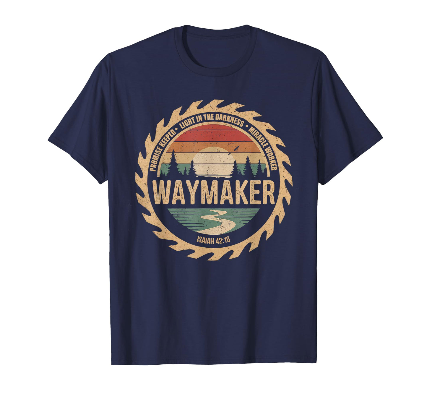 Waymaker Tshirt Promise Keeper Miracle Worker God Christian T-Shirt