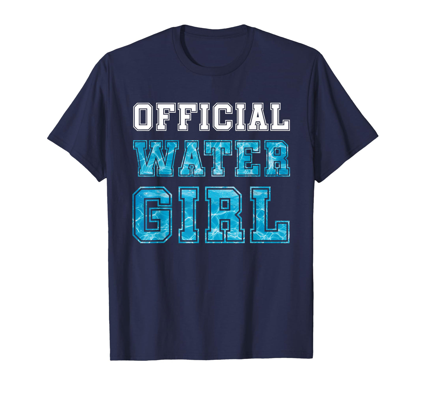 Official Water Girl Team Watergirl Hydration Manager T-Shirt