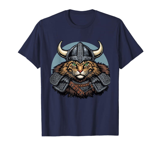Viking Cat & Norse Mythology T-Shirt