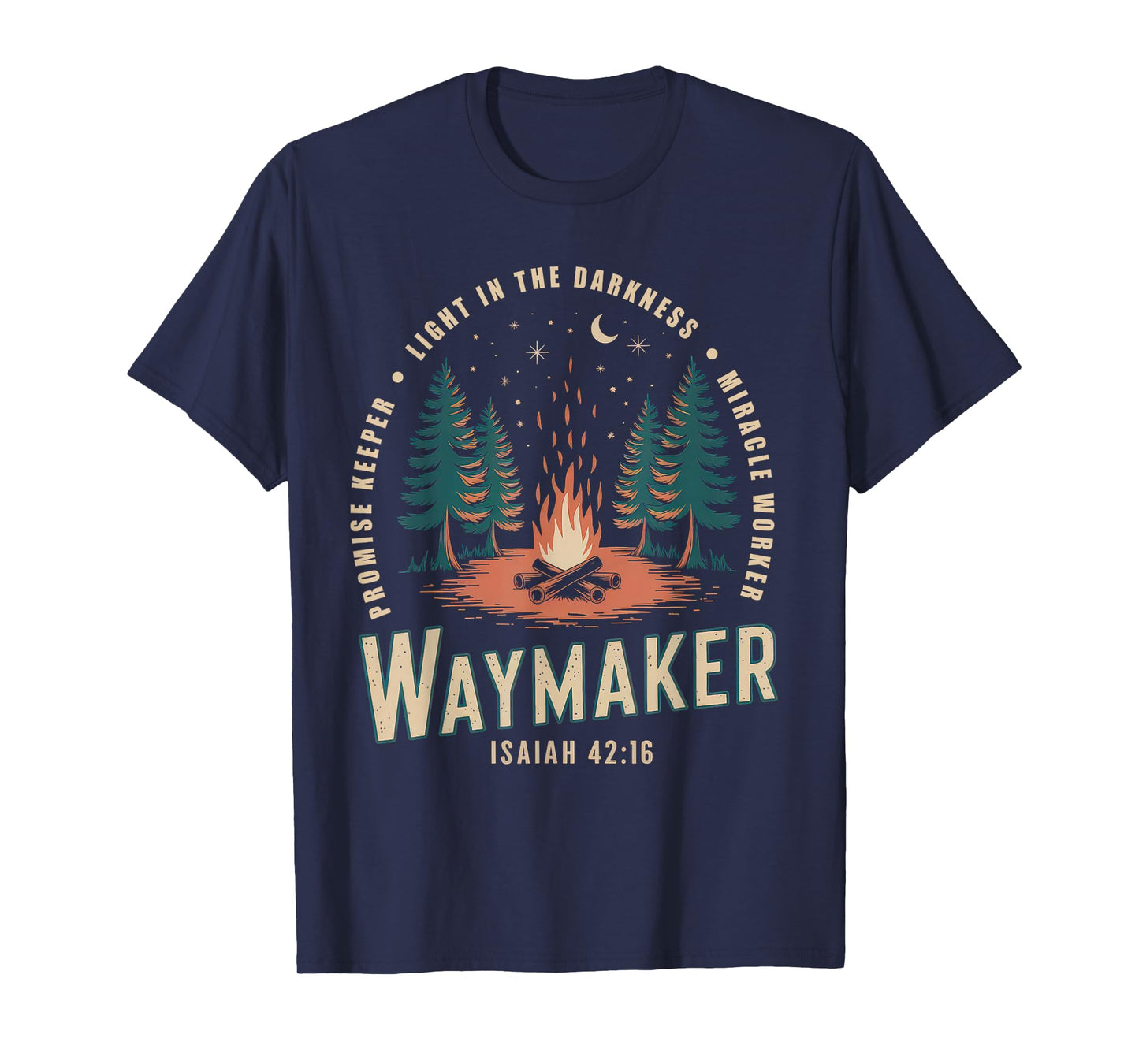 Waymaker Tshirt Promise Keeper Miracle Worker God Christian T-Shirt