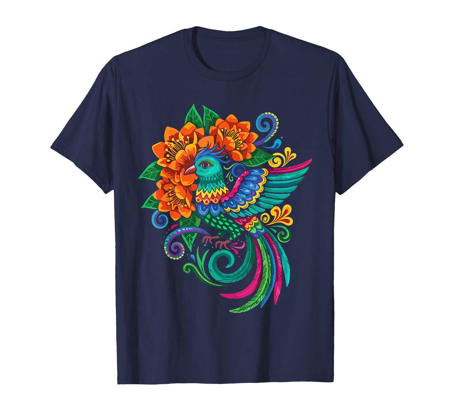 Alebrije Mexicanos Shirt, Día de Los Muertos Humming Bird T-Shirt