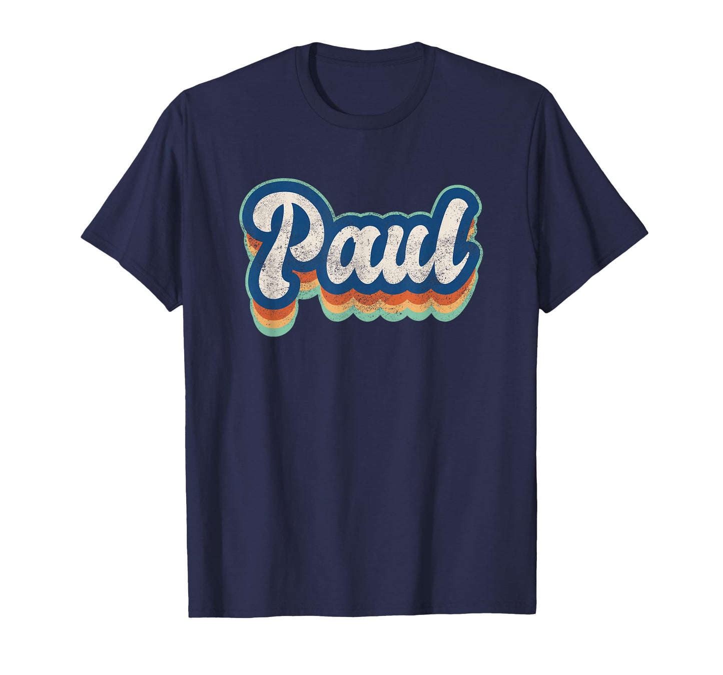 Paul First Name Boy Vintage Style 70s 80s Personalized T-Shirt
