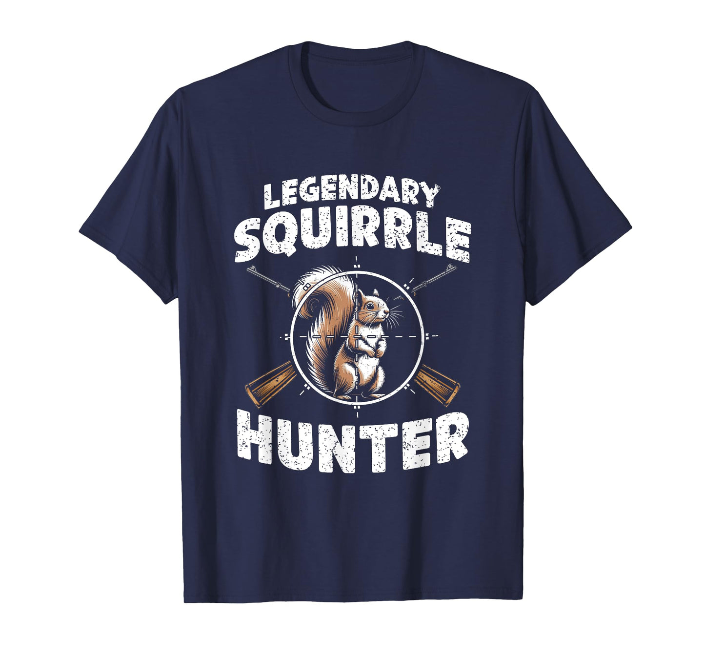Legendary Squirrel Hunter Hunting For Boys Kids Youth Men T-Shirt