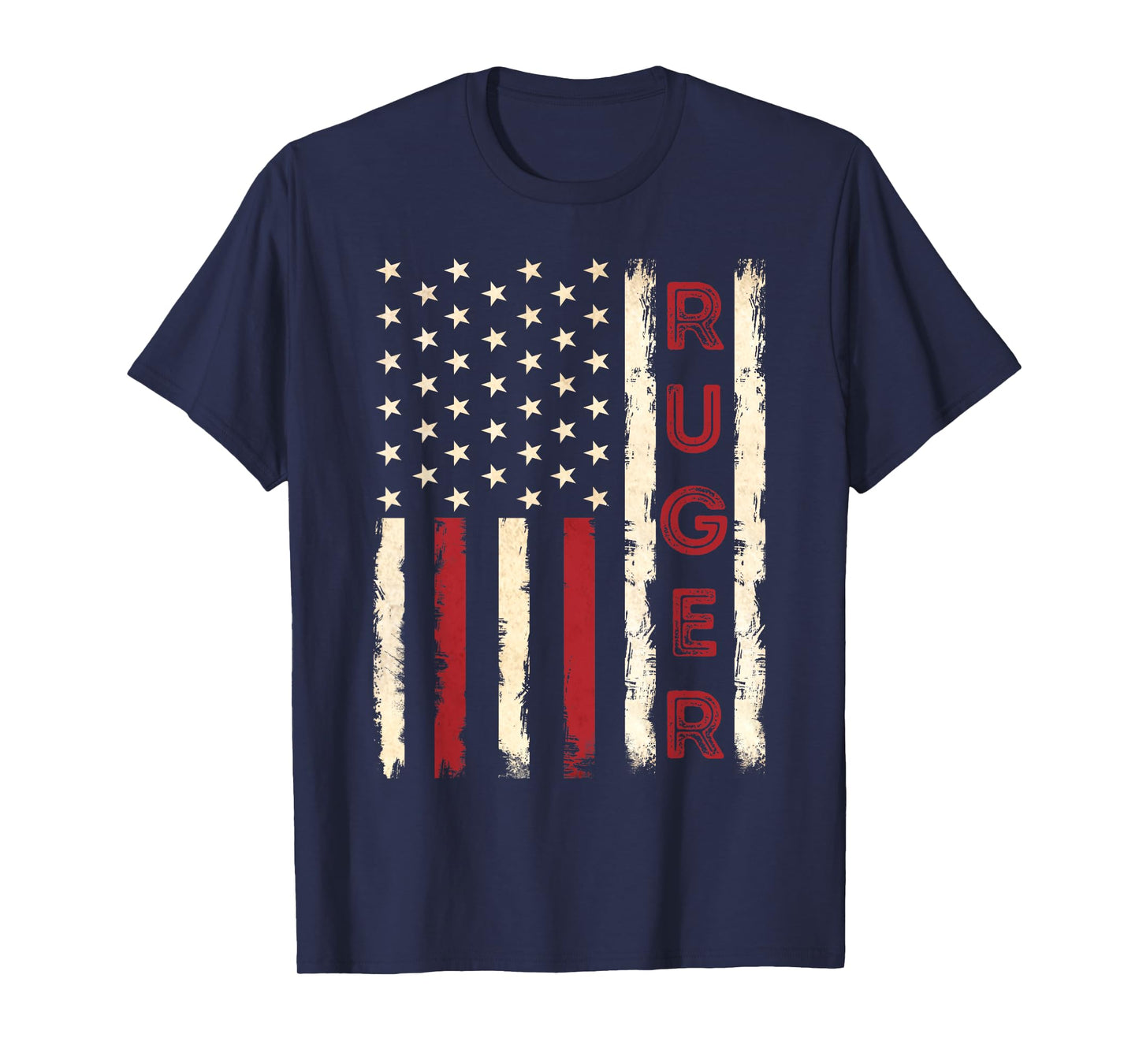 Retro USA American Flag Ruger Family Day Shirt Matching Cool T-Shirt