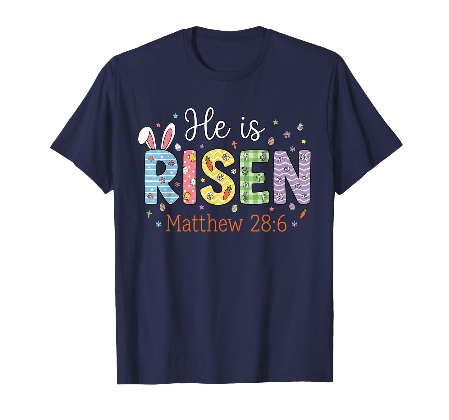 Women Easter He is Risen Jesus Religious Christian Women Kid T-Shirt