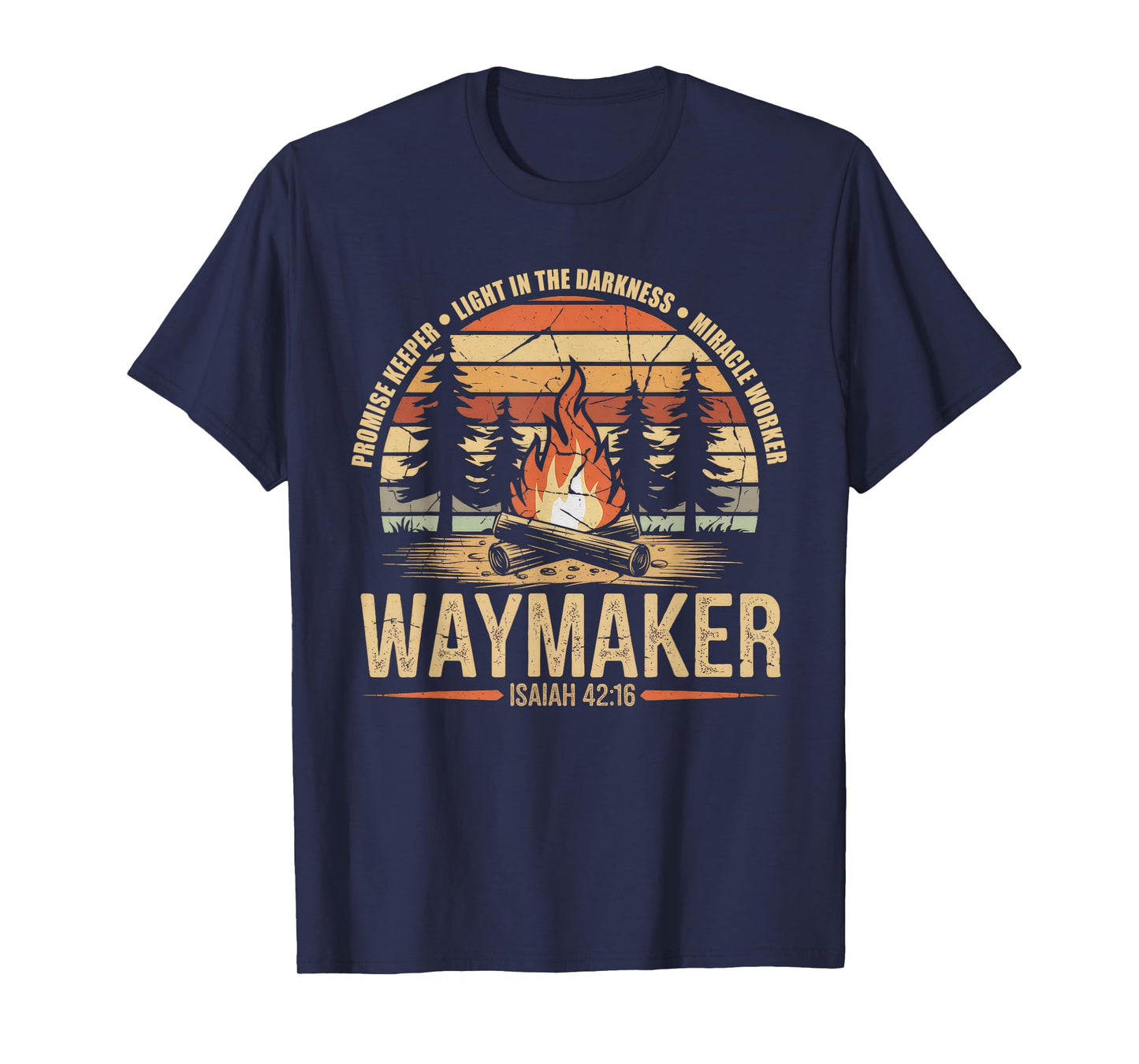 Waymaker Tshirt Promise Keeper Miracle Worker God Christian T-Shirt