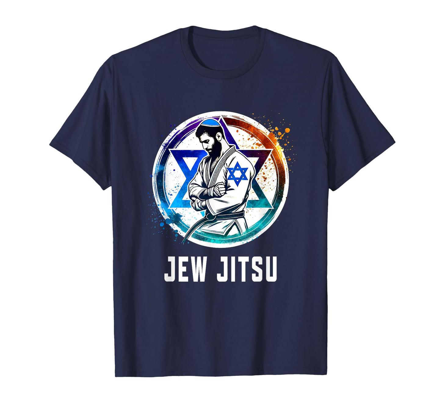 Jewish Jitsu Funny Jewish Martial Arts BJJ T-Shirt