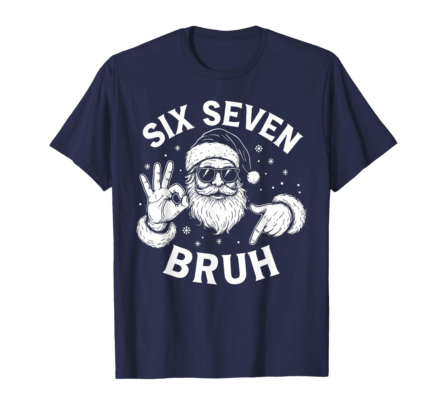 Six Seven 67 Christmas 6 7 Bruh Boys Kids 6-7 Meme Youth T-Shirt