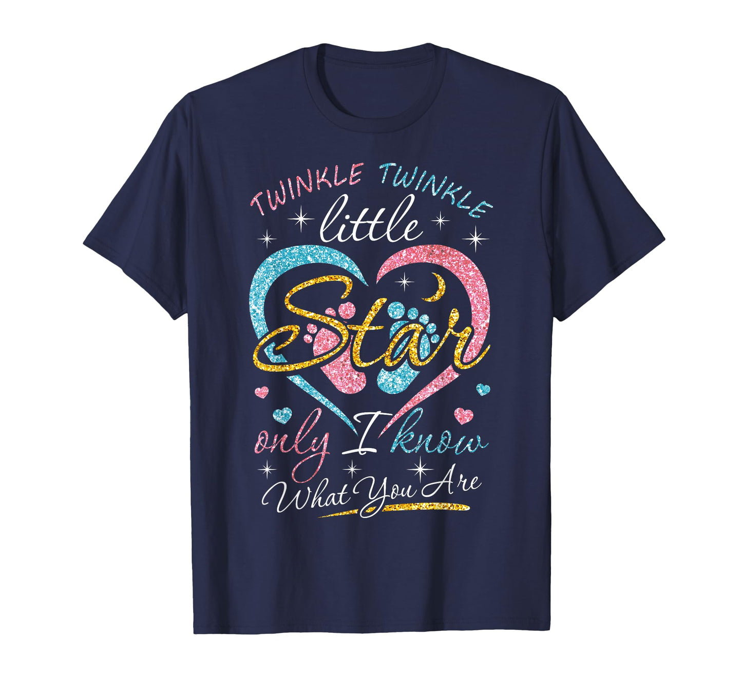 Twinkle Twinkle Little Star Only I Know Gender Keeper Reveal T-Shirt