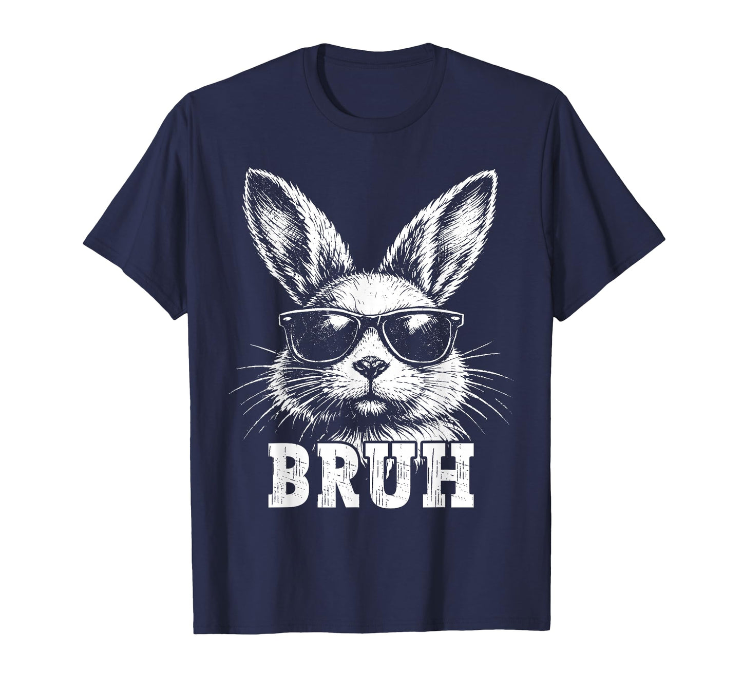 Kids Boy Easter Retro Bunny Bruh Easter Kids Boy Toddler Men T-Shirt
