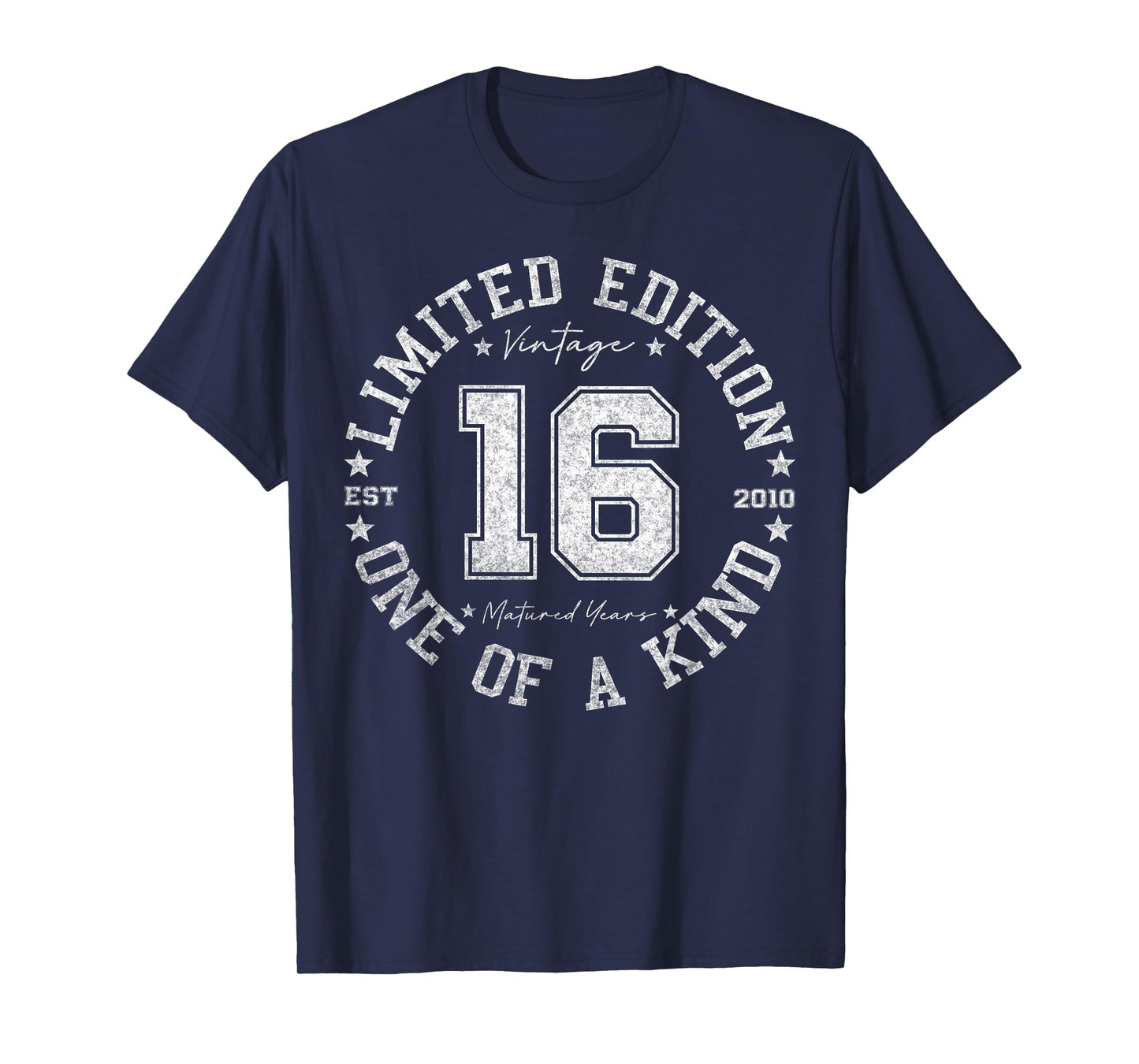 16 Year Old Gifts Vintage 2010 Limited Edition 16th Birthday T-Shirt