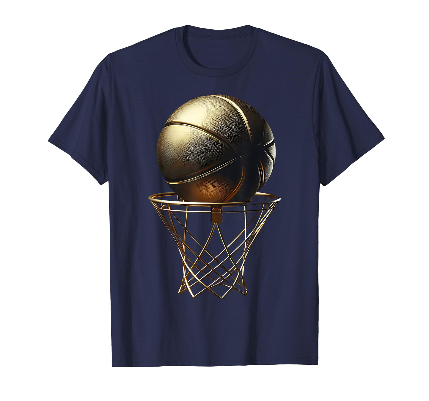 Basketball Player Trophy Game Coach Sports Lover T-Shirt