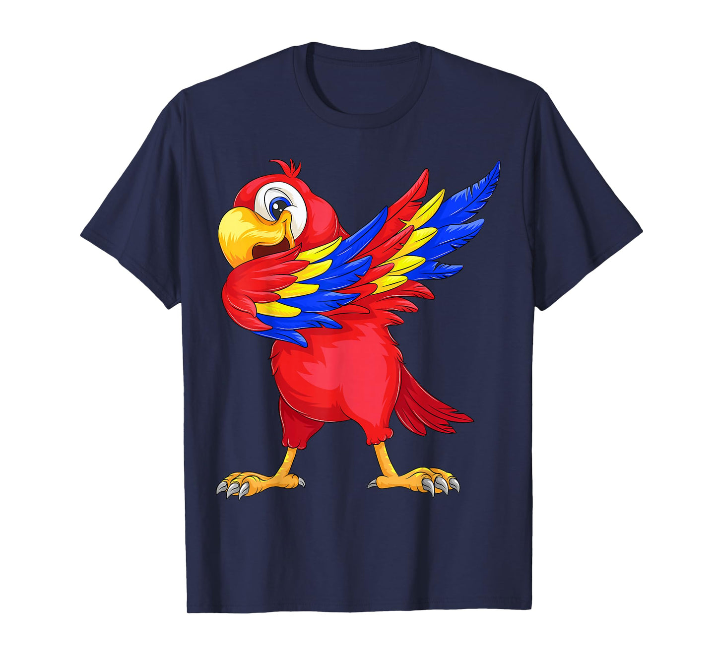 Cool Parrot Art for Women Girls Men Tropical Parrot Lover T-Shirt