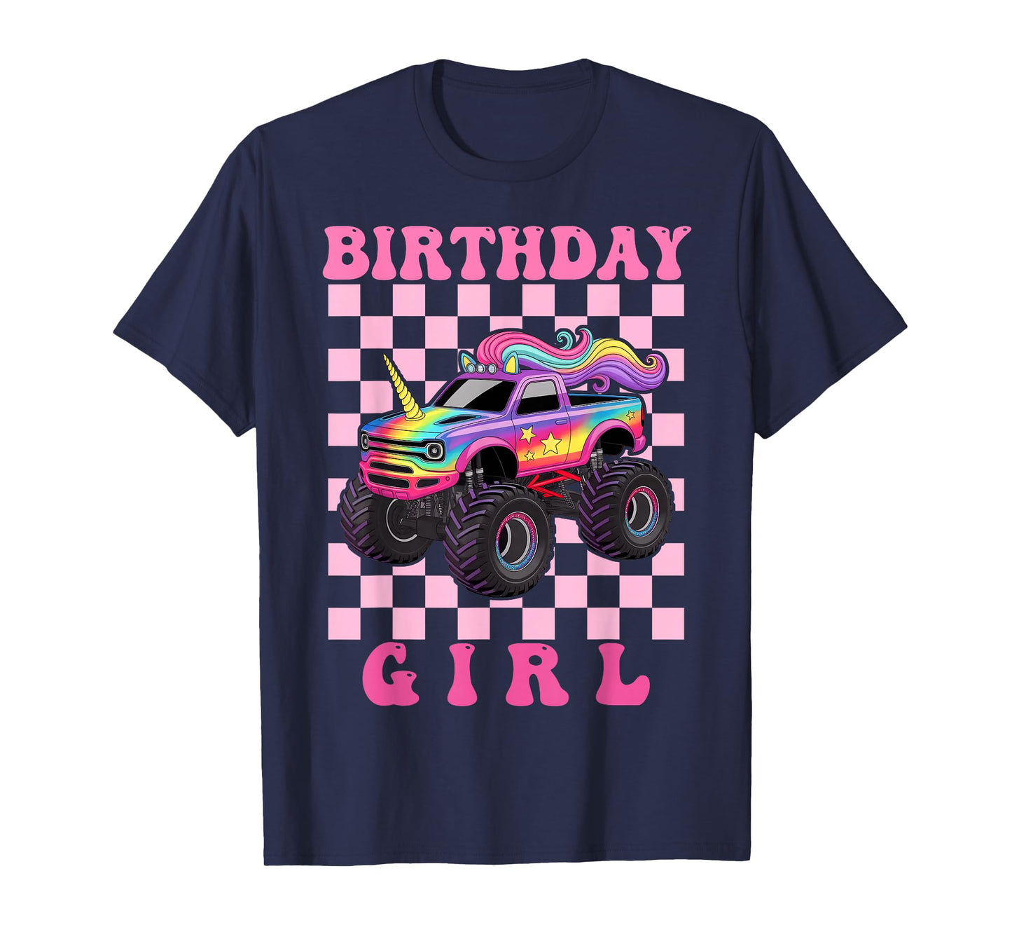 Monster Truck Birthday Girl Monster Truck Lover T-Shirt