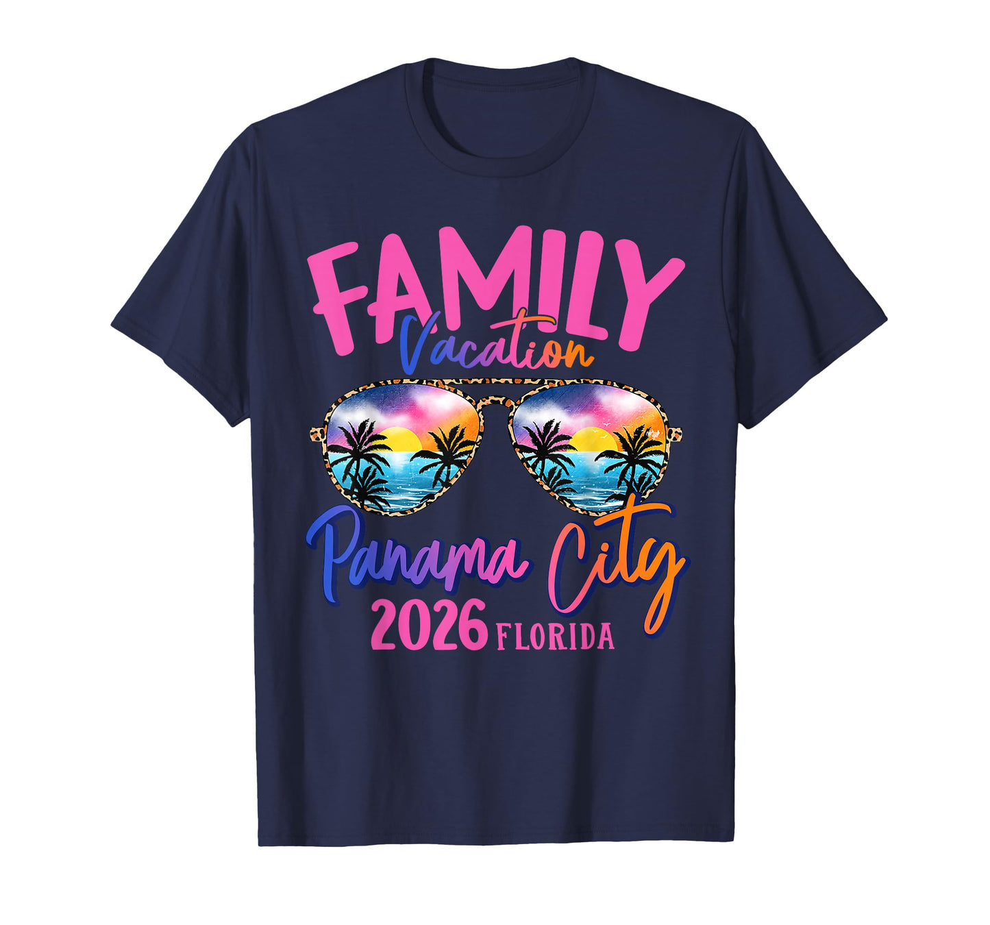 Panama City Florida Vacation 2026 Matching Family Group T-Shirt
