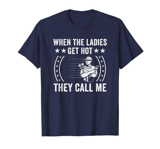 HVAC Technician Air Conditioning Engineer HVAC Installer T-Shirt