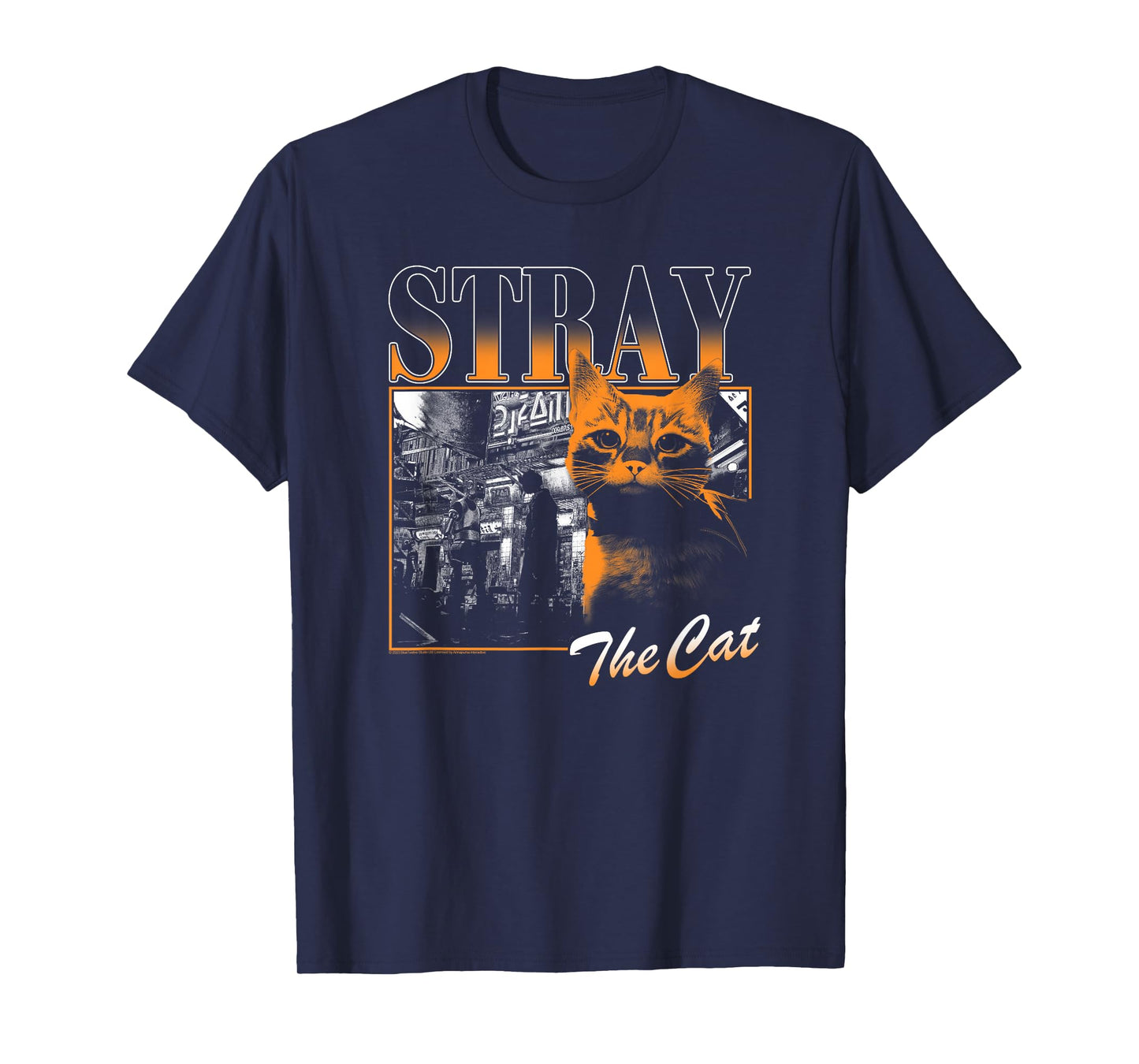 Stray The Cat 90's Throwback Retro Inspired Video Game T-Shirt