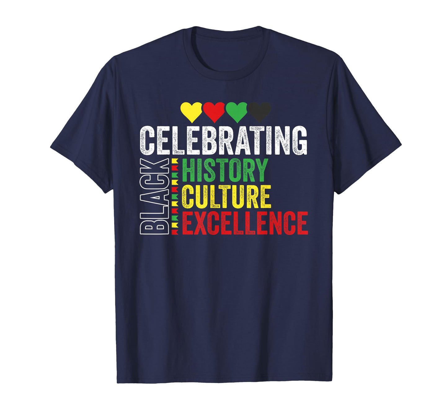 Celebrating Black History Month Afro African Women Men Kids T-Shirt