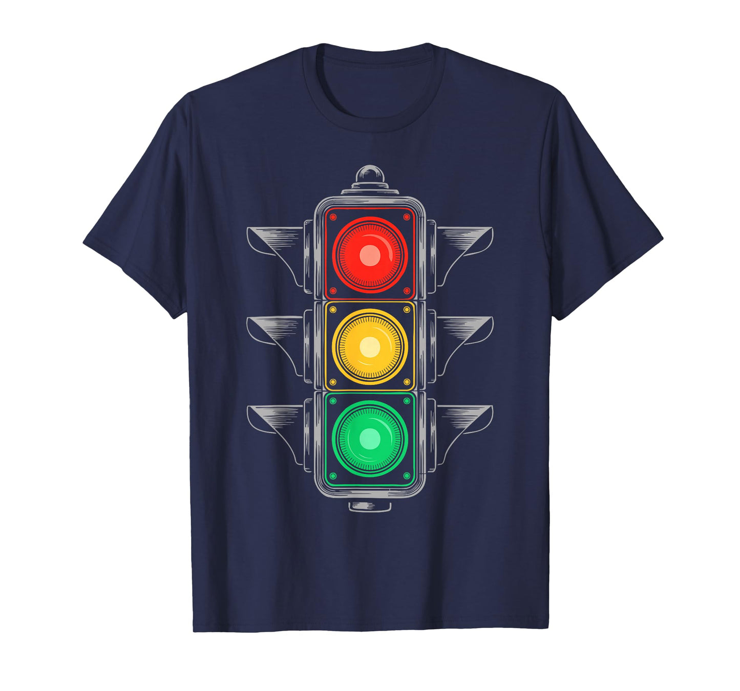 Traffic Light Shirt Adult Kids Traffic Light Costume T-Shirt
