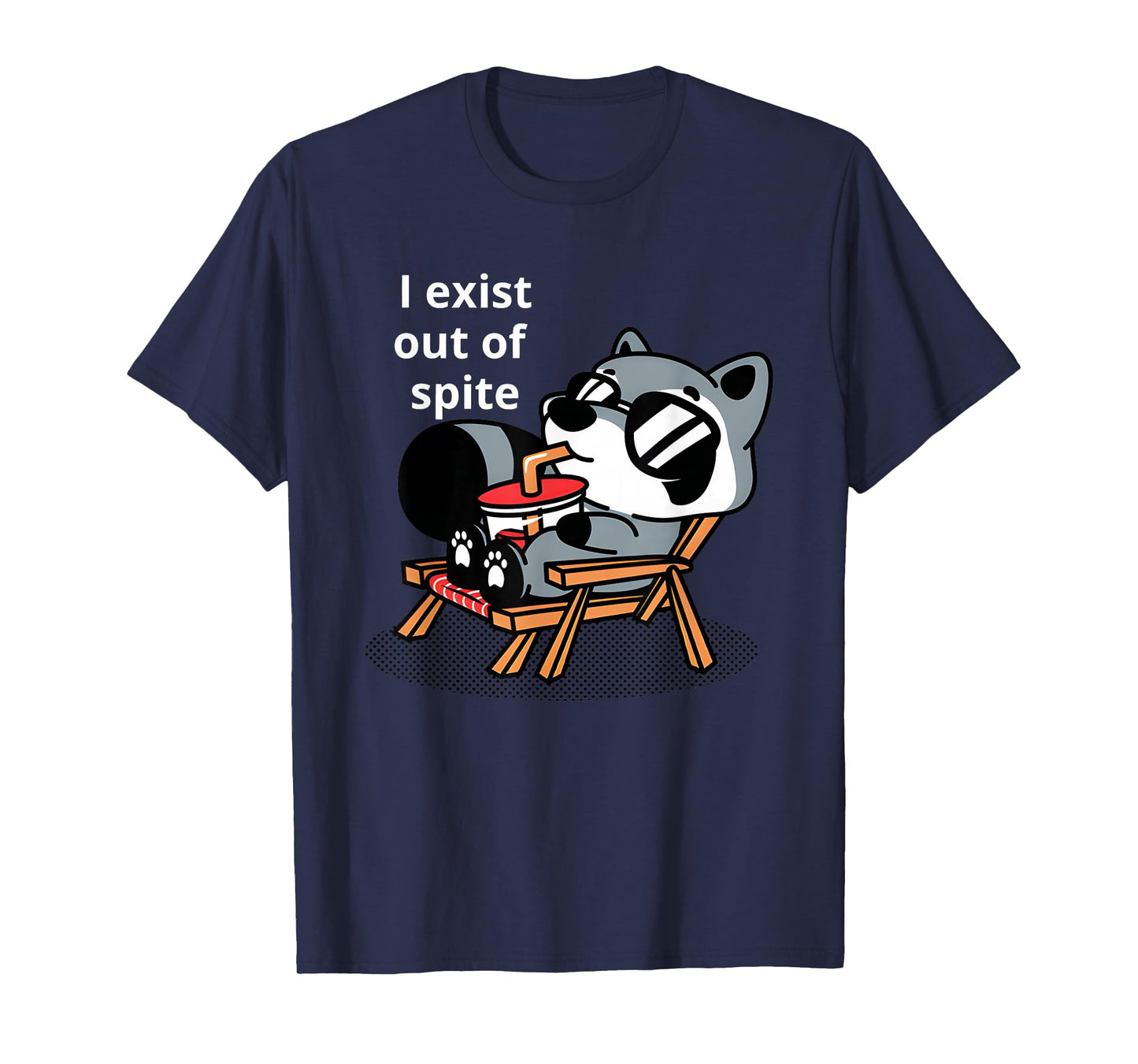 I Exit Out Of Spite Funny For Men Women T-Shirt