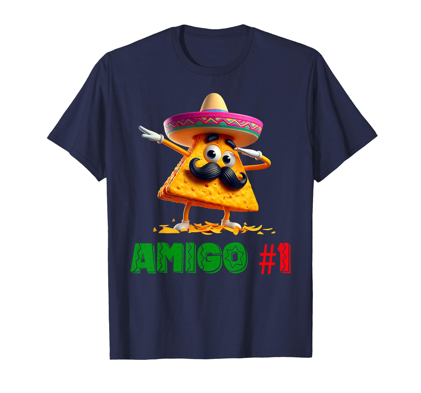 The 3 Three Amigos Cinco De Mayo Amigo #1 Group Matching T-Shirt