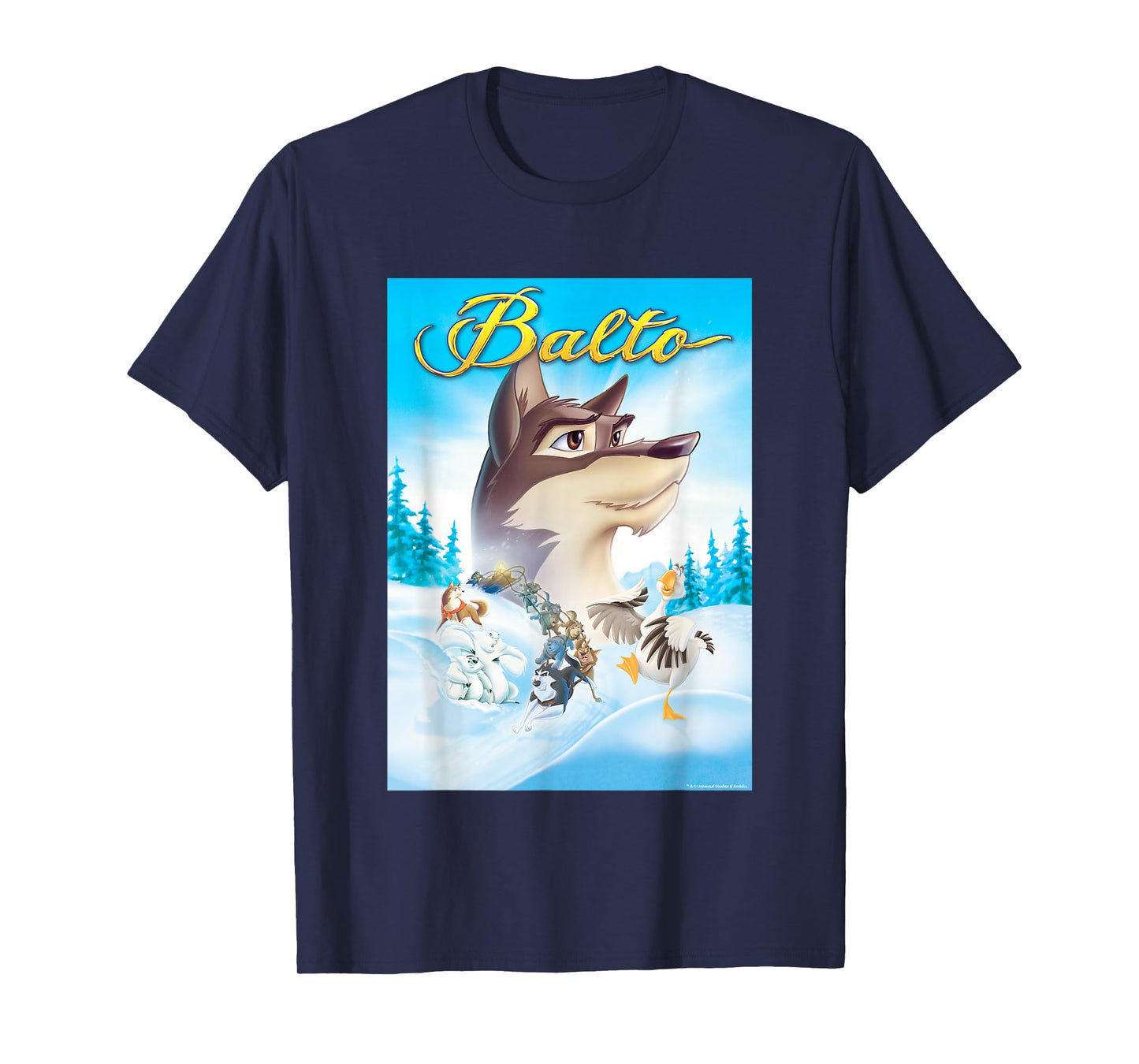 Balto Movie Poster T-Shirt
