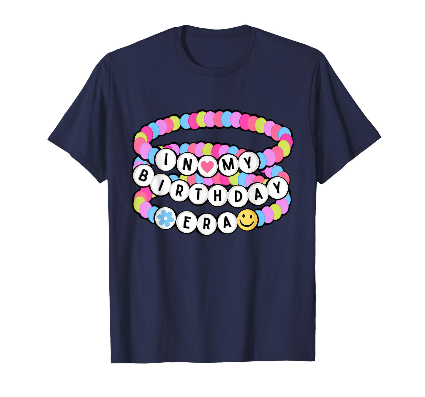 In My Birthday Era Friendship Bracelet - Birthday Girl T-Shirt
