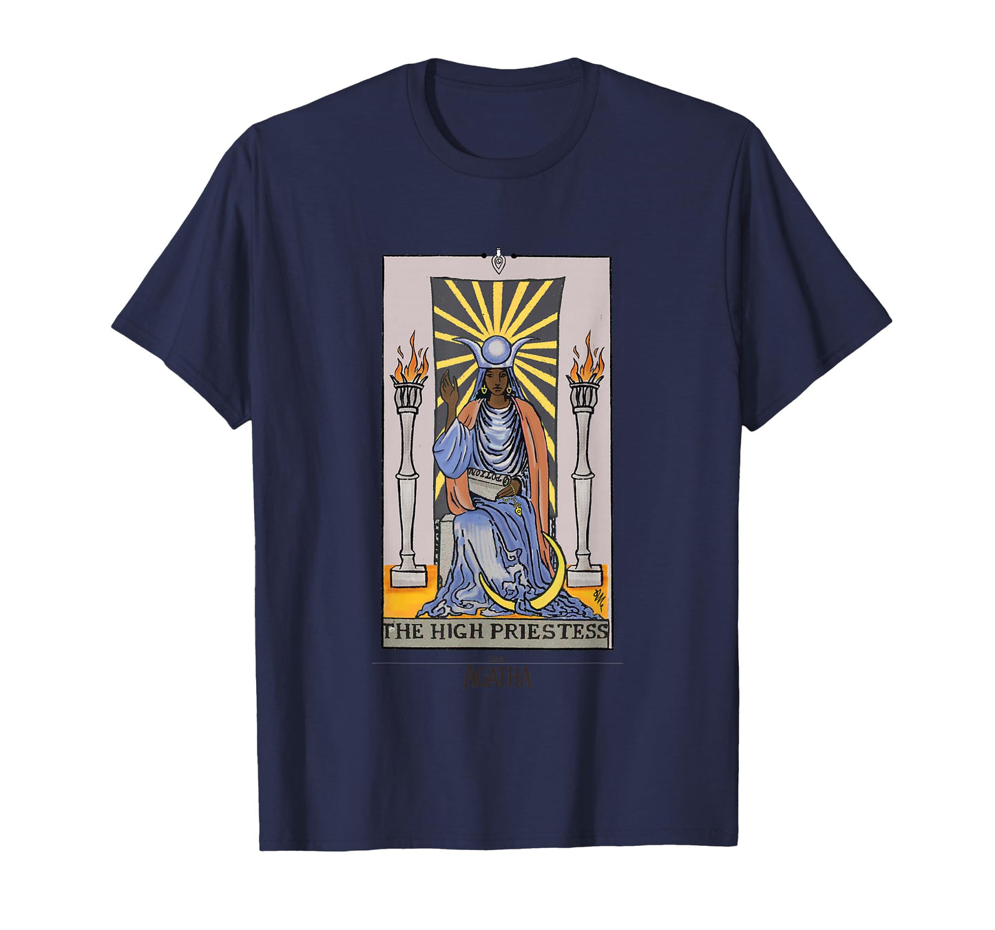 Marvel Agatha All Along The High Priestess Vintage Tarot T-Shirt