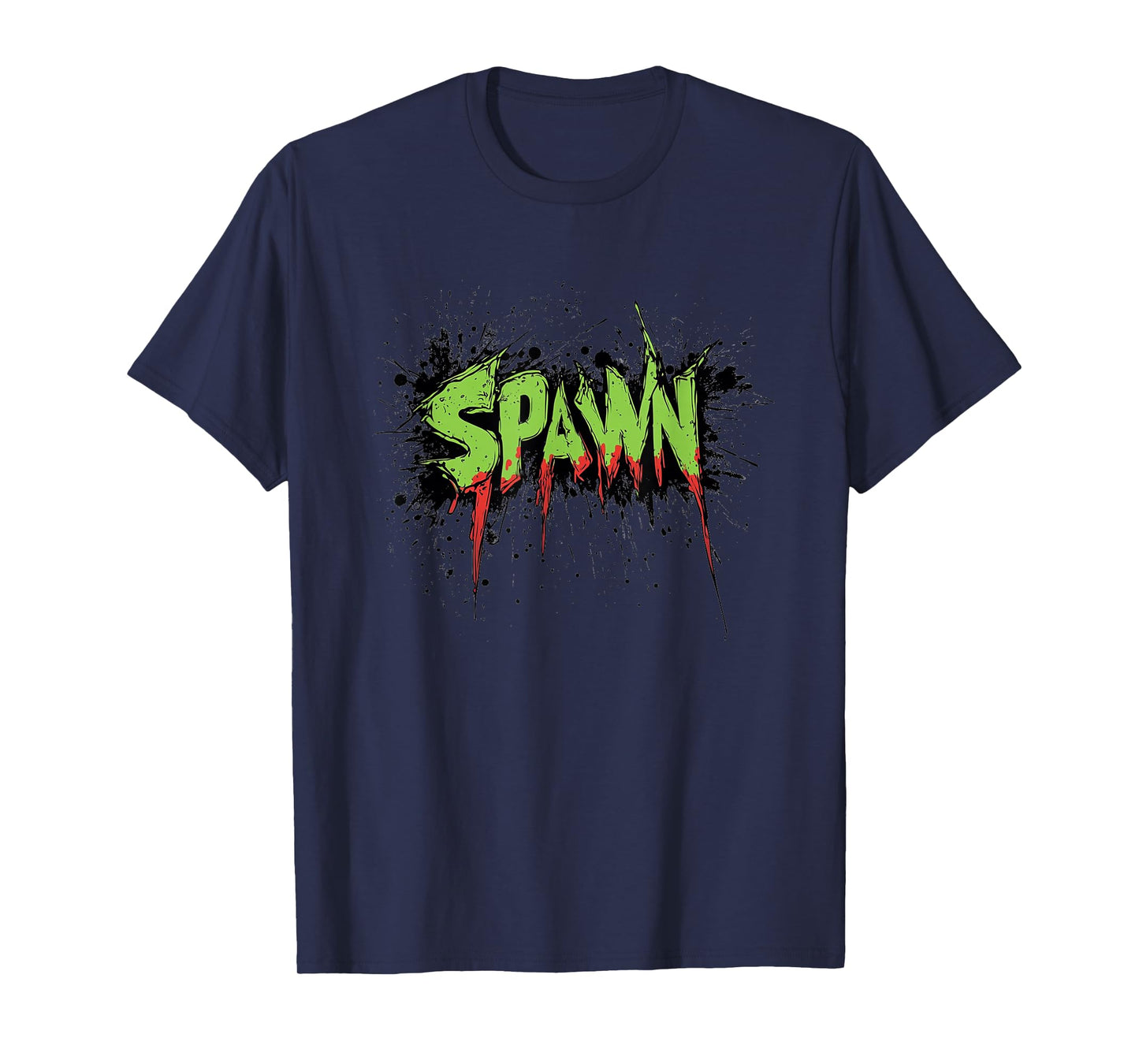 Funny Green Spawn Color Costume T-Shirt