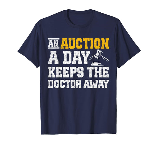 Auction Junkie Funny Auctioneer T-Shirt