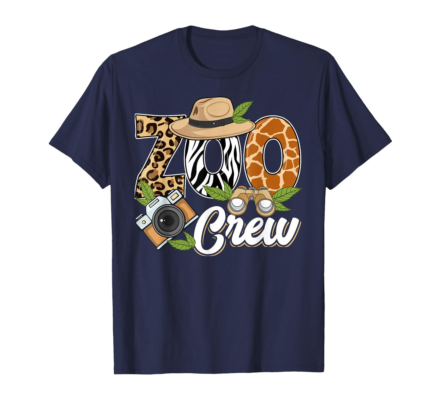 Zoo Crew Safari Animals Wildlife Animal Wild Field Trip T-Shirt