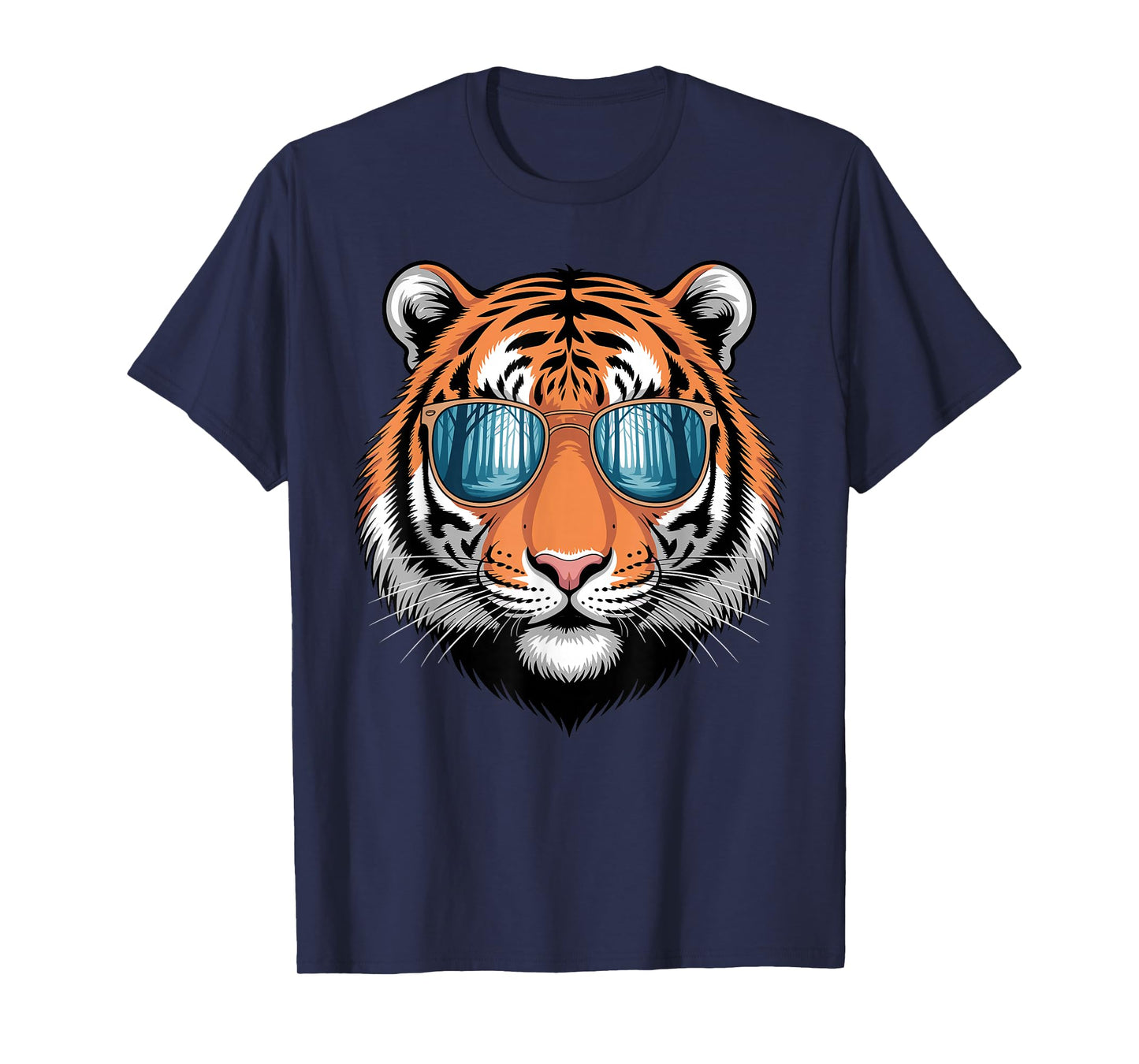 Cool Tiger Costume for Men Women Kids Pattern Tiger Lover T-Shirt